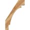 Ekena Millwork 6"W x 22"D x 34"H Merced Rough Sawn Knee Brace, Western Red Cedar BRC06X22X34MRC00RWR - alternate 2